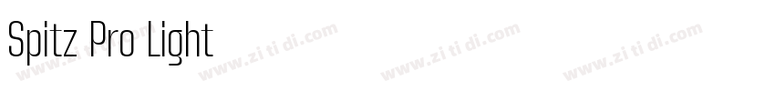 Spitz Pro Light字体转换 Spitz Pro Light字体转换